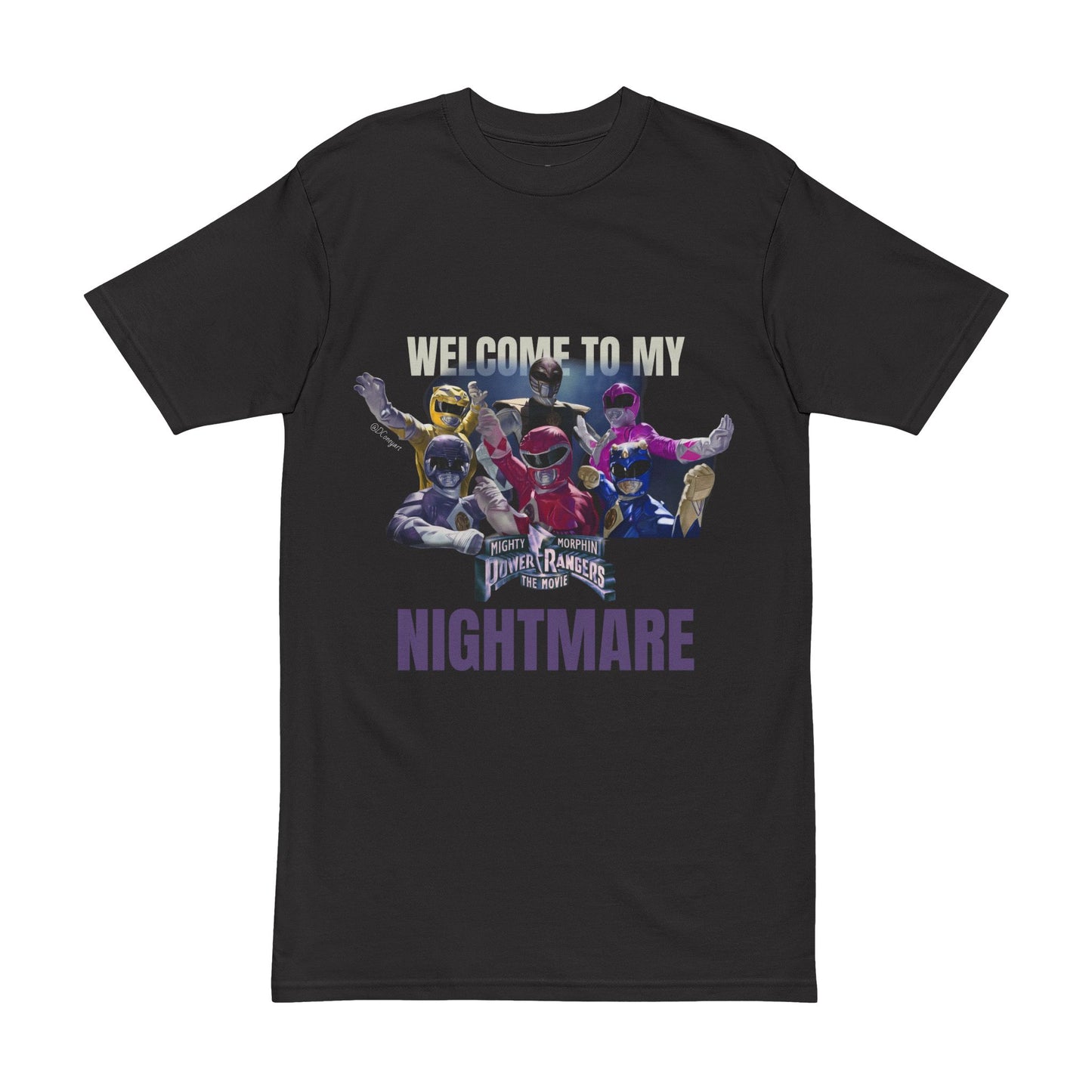 Welcome to My Nightmare - MMPR Movie Limited Edition Art Tee