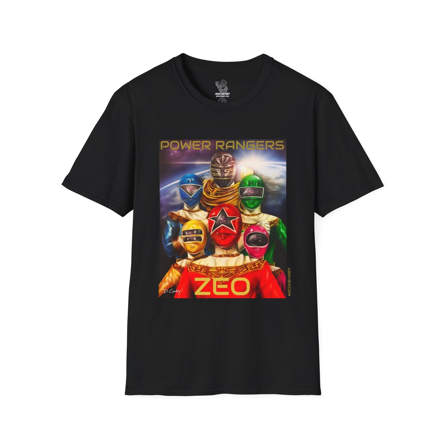 Power Rangers Zeo – Limited Edition Tee Unisex Softstyle T-Shirt