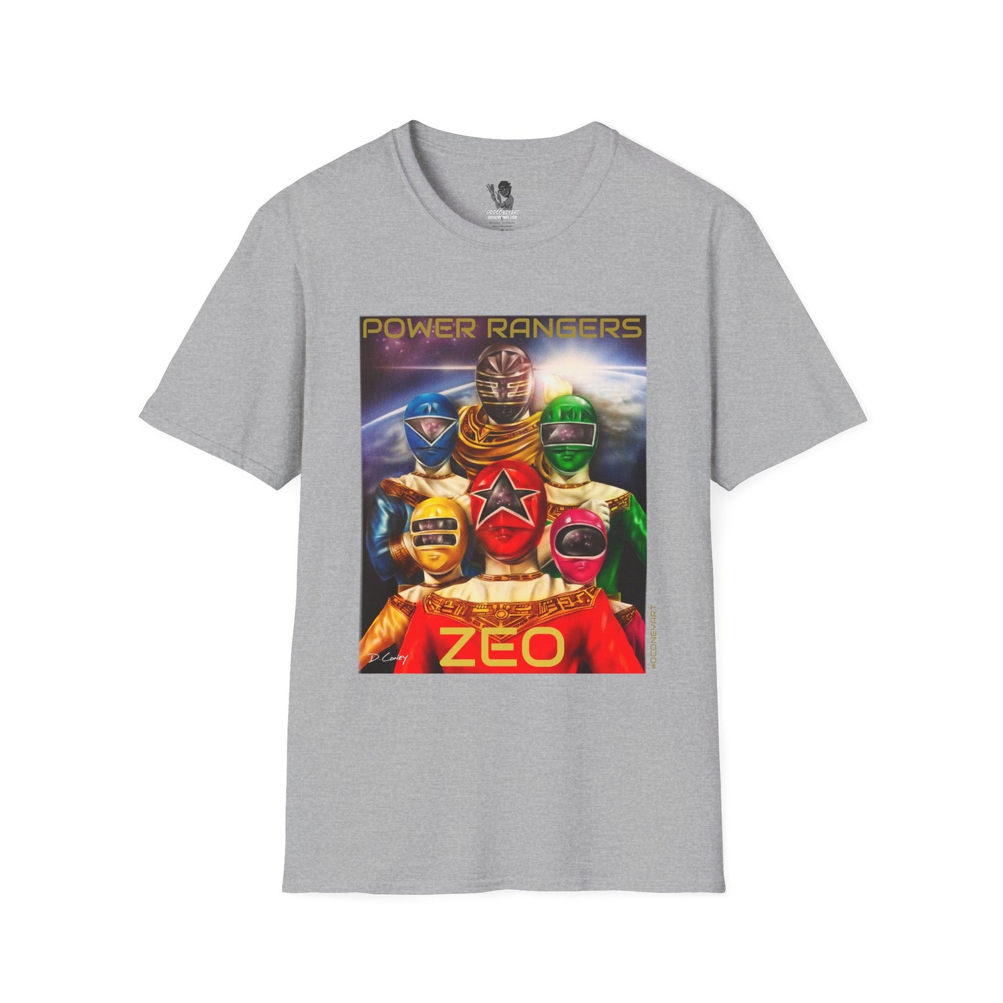 Power Rangers Zeo – Limited Edition Tee Unisex Softstyle T-Shirt