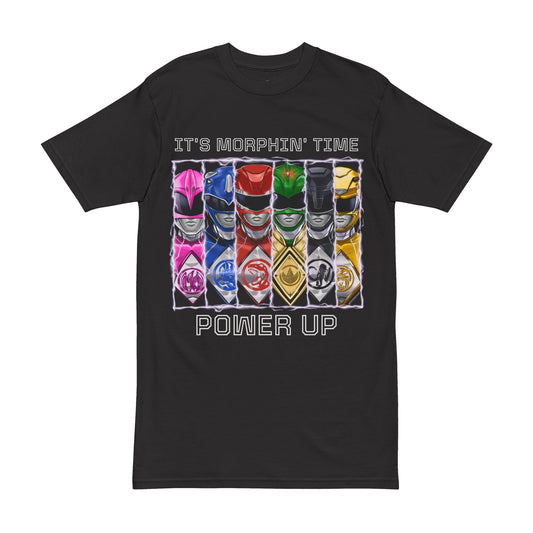 MMPR Power Up – Limited Edition Wearable Art Tee